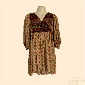 Umgee Boho Tunic Dress